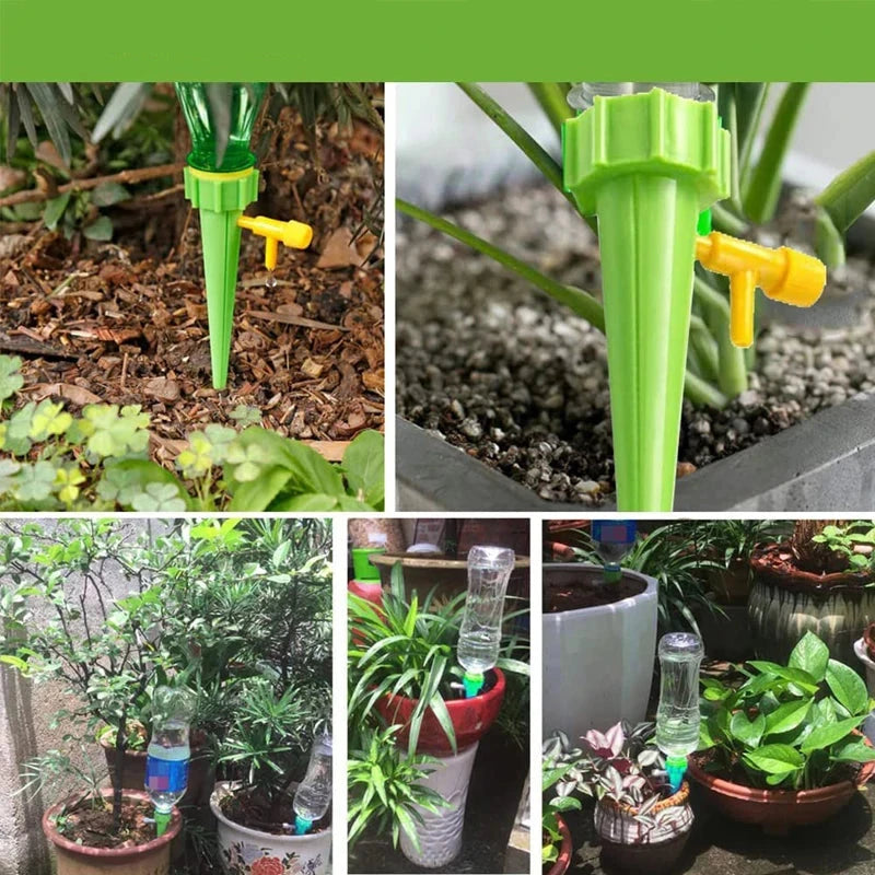 Sistema automático de irrigação por gotejamento para plantas flores, estufa..