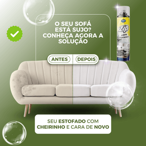 Spray Zip Clean limpa estofados - Multiprimer 300ml [PAGUE 2 LEVE 3]